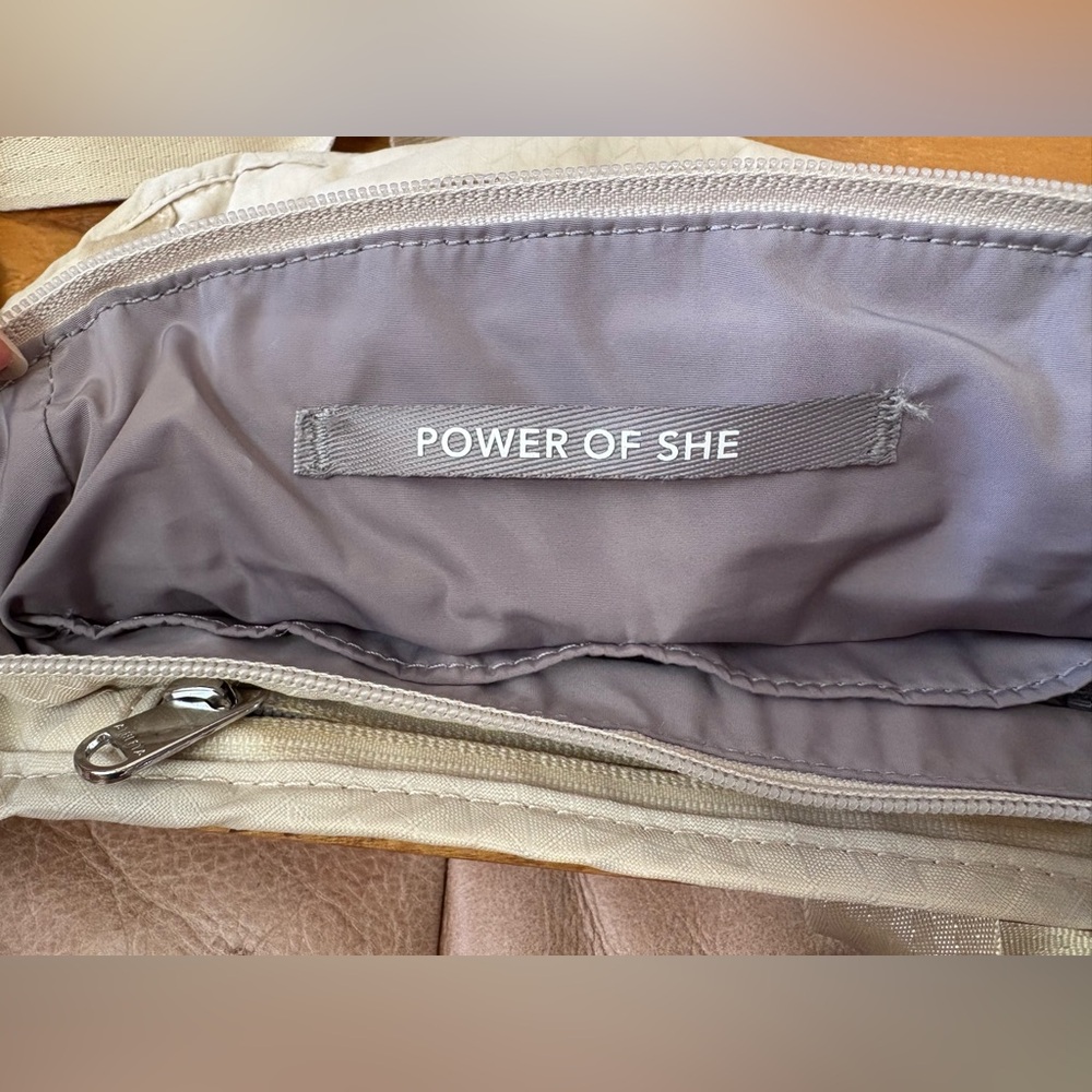 Athleta Excursion Abalone Gray Crossbody Bag - image 6